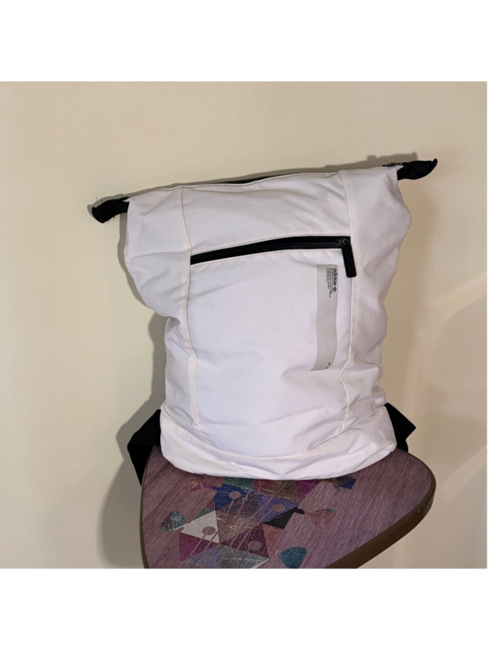Adidas Originals Authentic NMD Packable Reversible Backpack Black & White DU6813